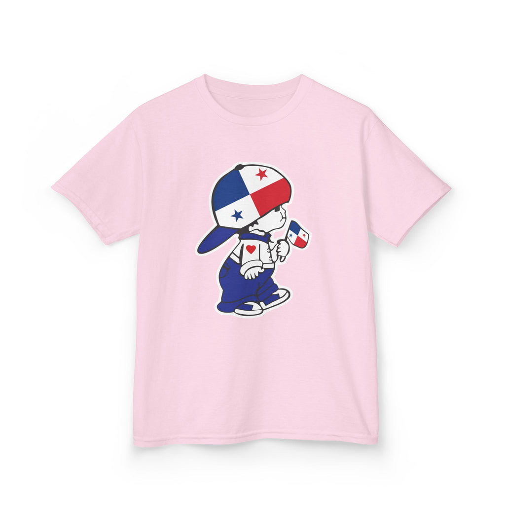 ALGODÓN GRUESO Camiseta de Niñas Panamá El Niño Canalero Original