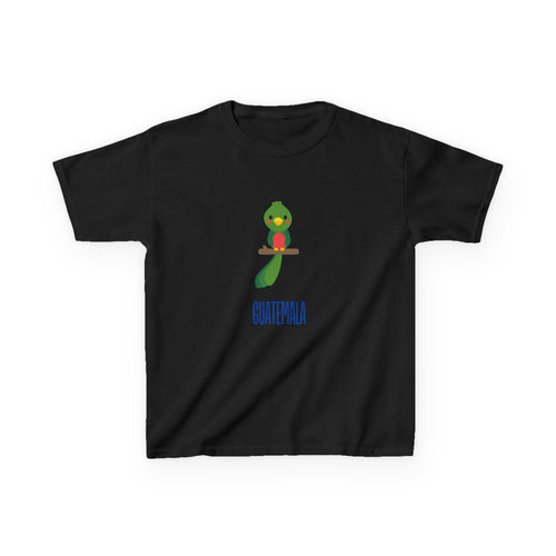 ALGODÓN DE MEDIO GROSOR Camiseta de Niños Quetzal Guatemala
