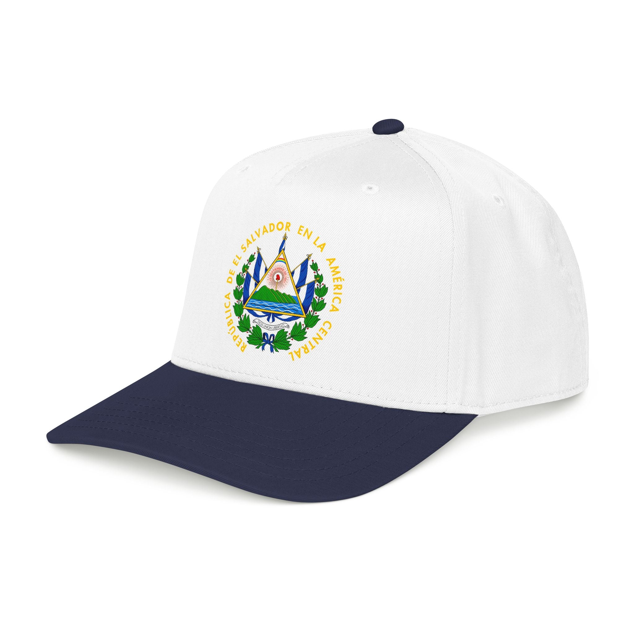 Gorra de béisbol de perfil medio El Salvador Escudo Nacional de El Salvador