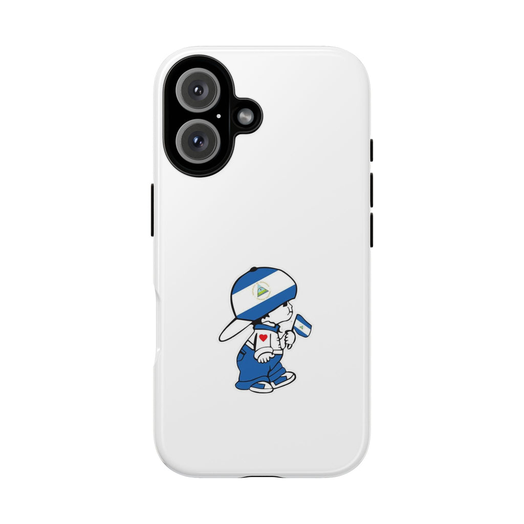 Funda Rigída Protectora para Teléfono iPhone 16 Nicaragua El Niño Nico Original