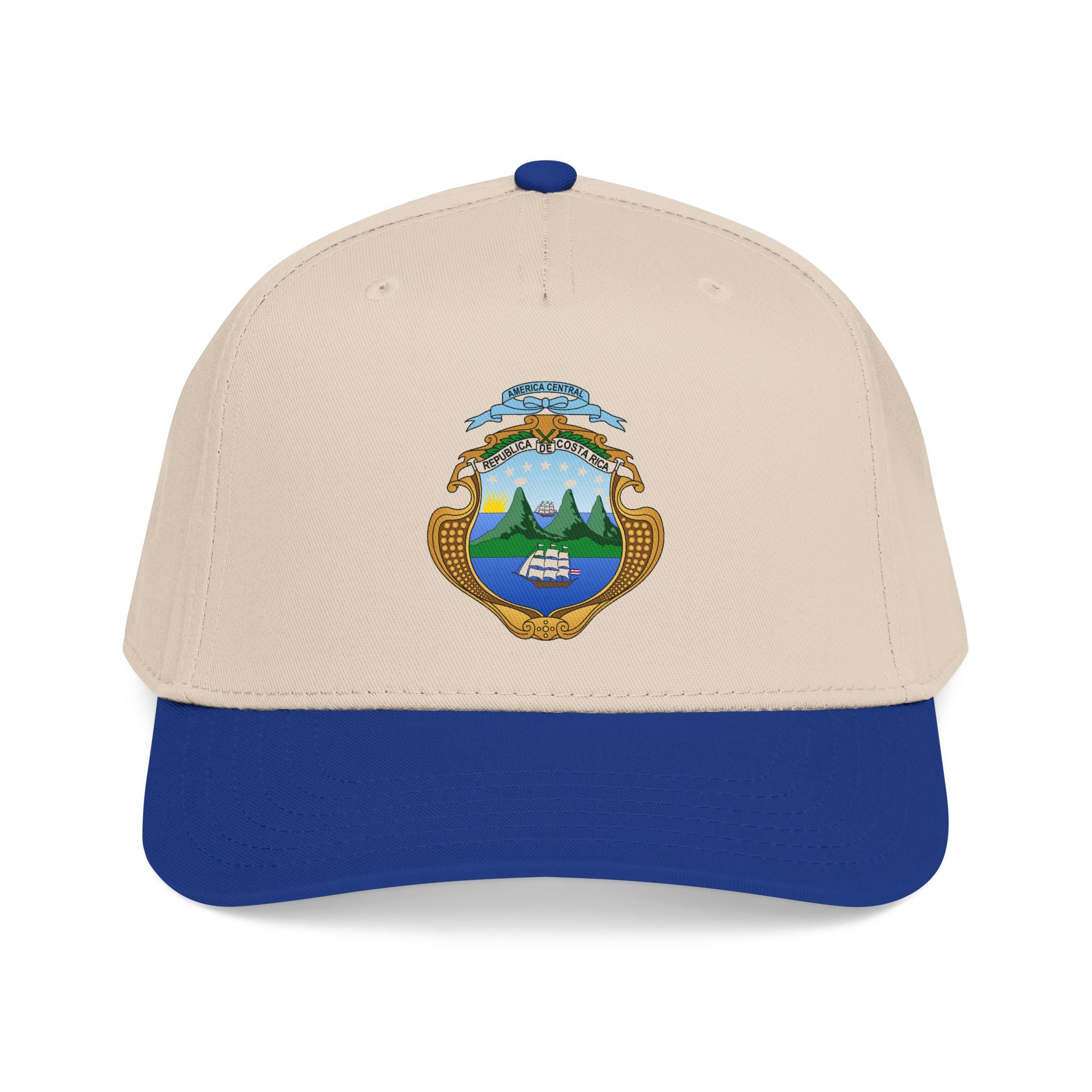 Gorra de béisbol de perfil medio Costa Rica Escudo Nacional de Costa Rica