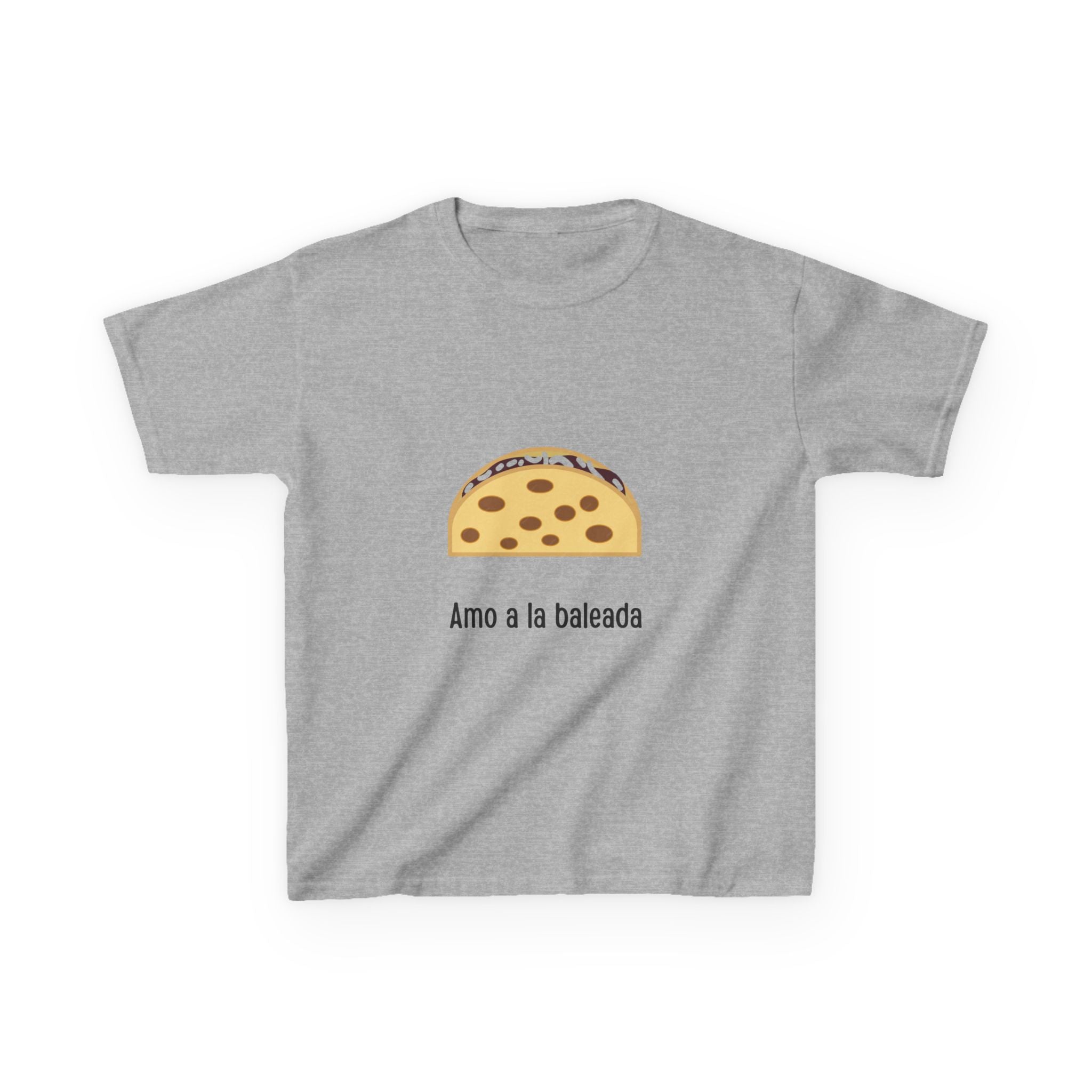 ALGODÓN GRUESO Camiseta de Niños Honduras Amo a la baleada