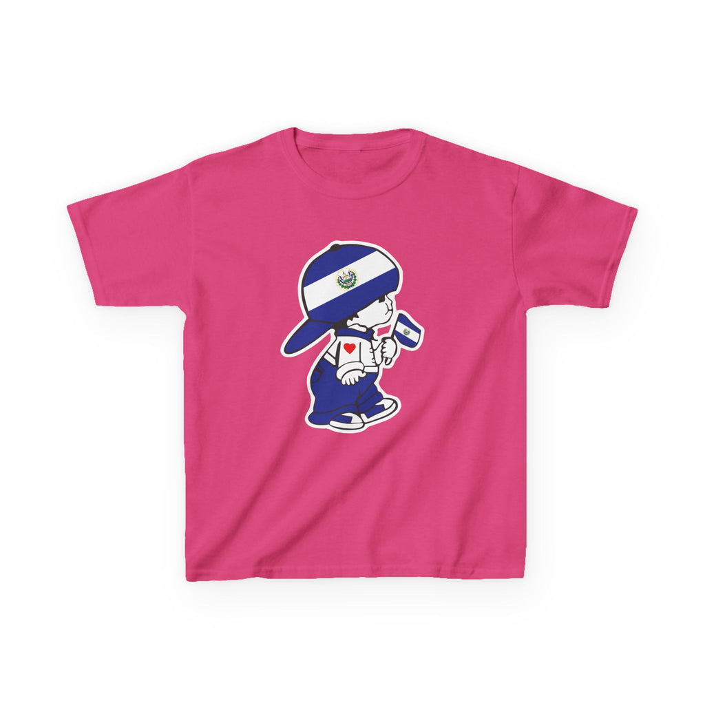 ALGODÓN GRUESO Camiseta de Niños El Salvador El Niño Guanaco Original