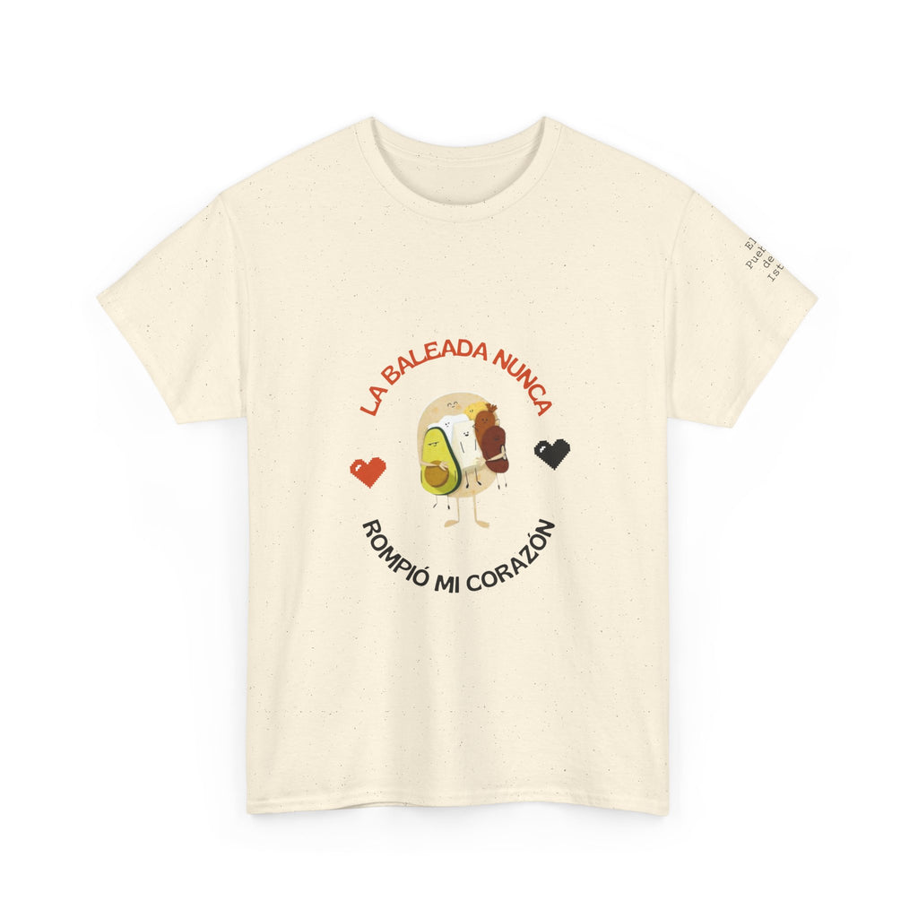 ALGODÓN GRUESO Camiseta de Hombres Honduras La Baleada Nunca Rompió Mi Corazón