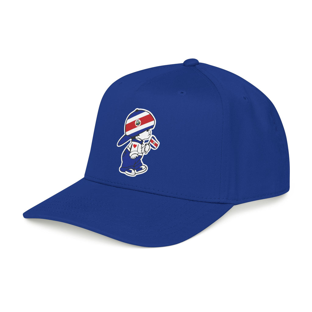 Gorra de béisbol de perfil medio Costa Rica El Niño Tico Original