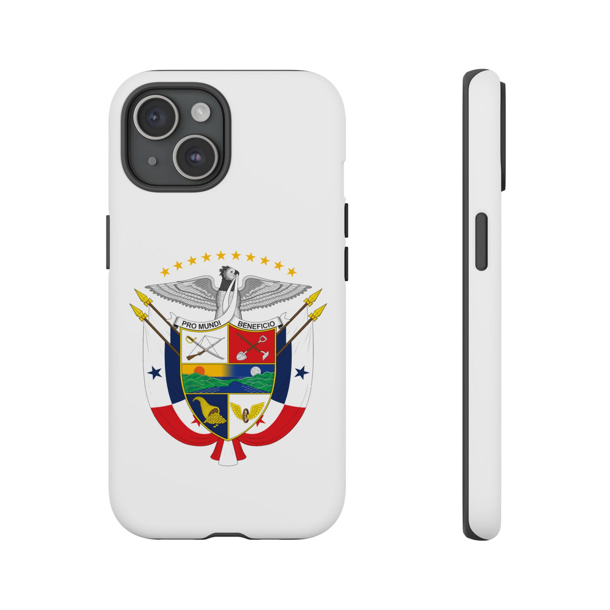 Funda para el móvil iPhone 15 Escudo Nacional de Panamá