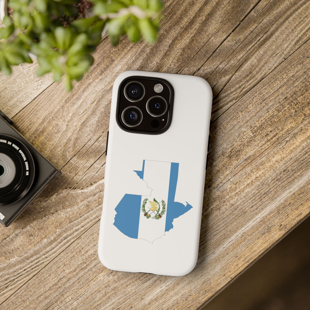 Funda para el móvil iPhone 16 silueta Guatemala