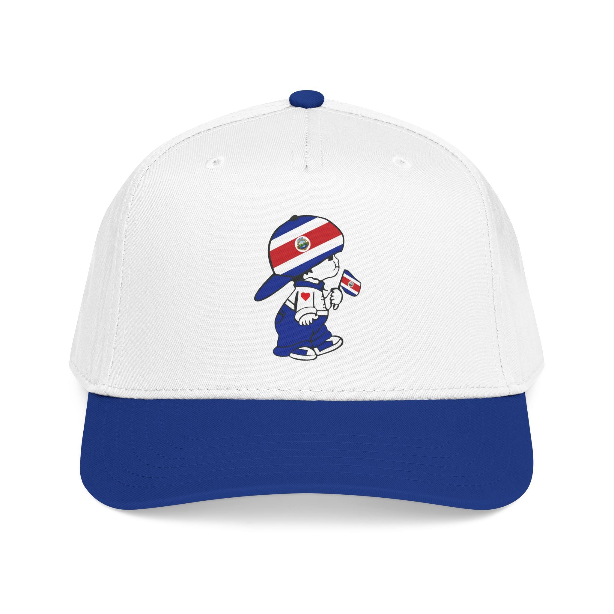 Gorra de béisbol de perfil medio Costa Rica El Niño Tico Original