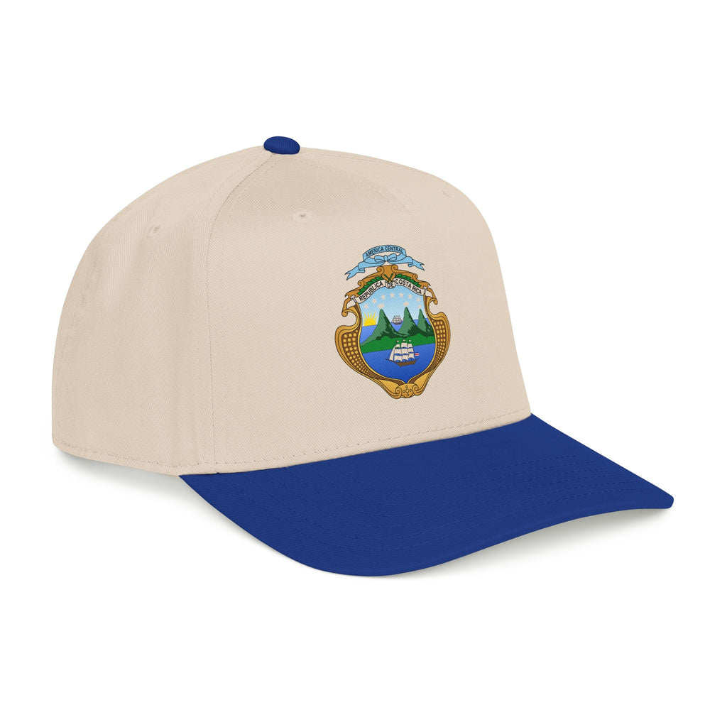 Gorra de béisbol de perfil medio Costa Rica Escudo Nacional de Costa Rica