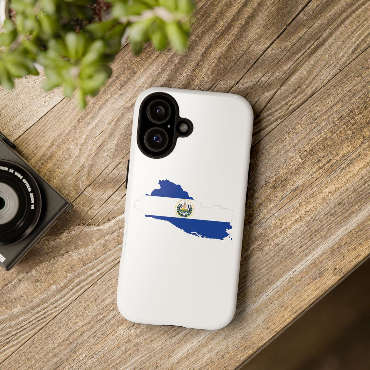 Funda para el iPhone 16 silueta El Salvador