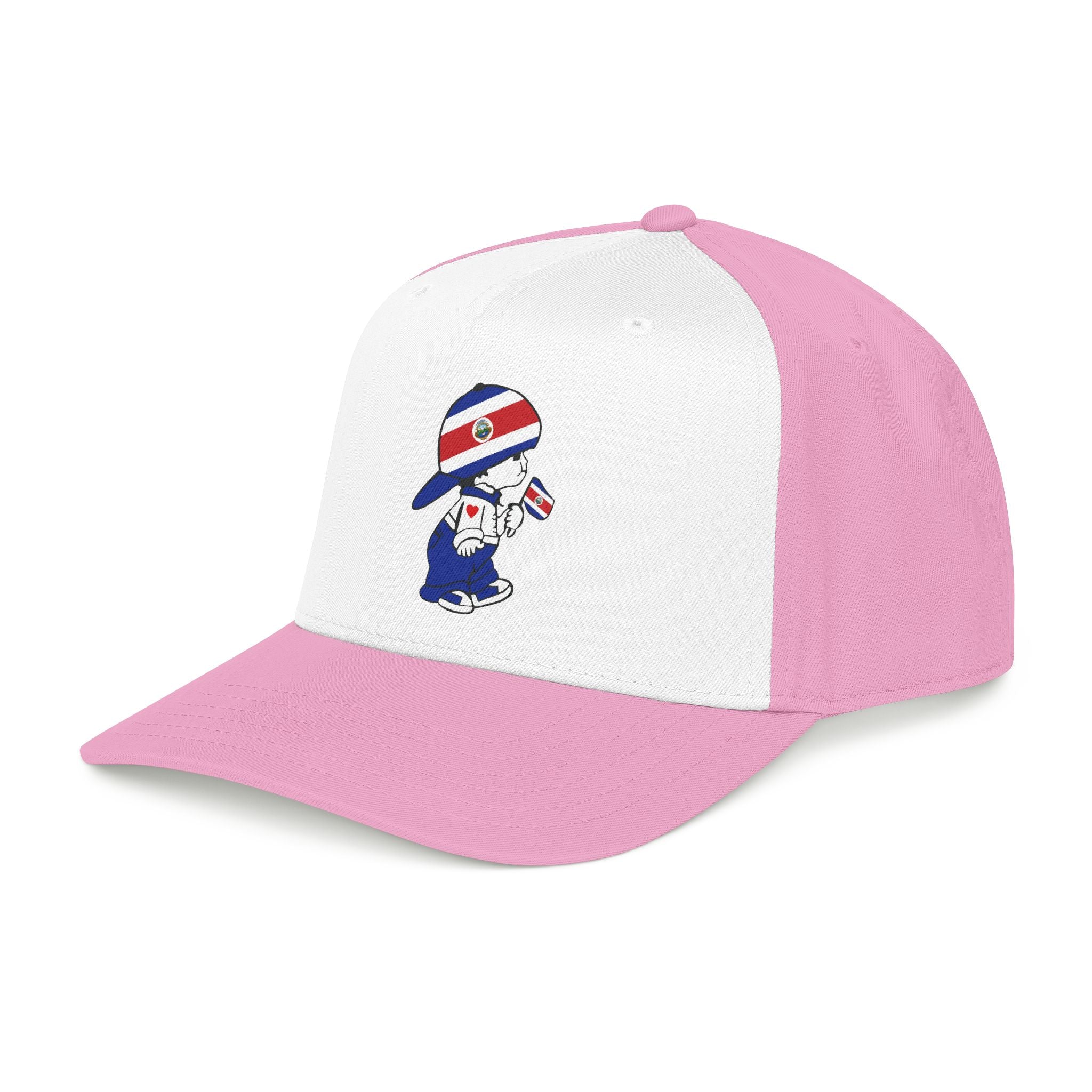 Gorra de béisbol de perfil medio Costa Rica El Niño Tico Original