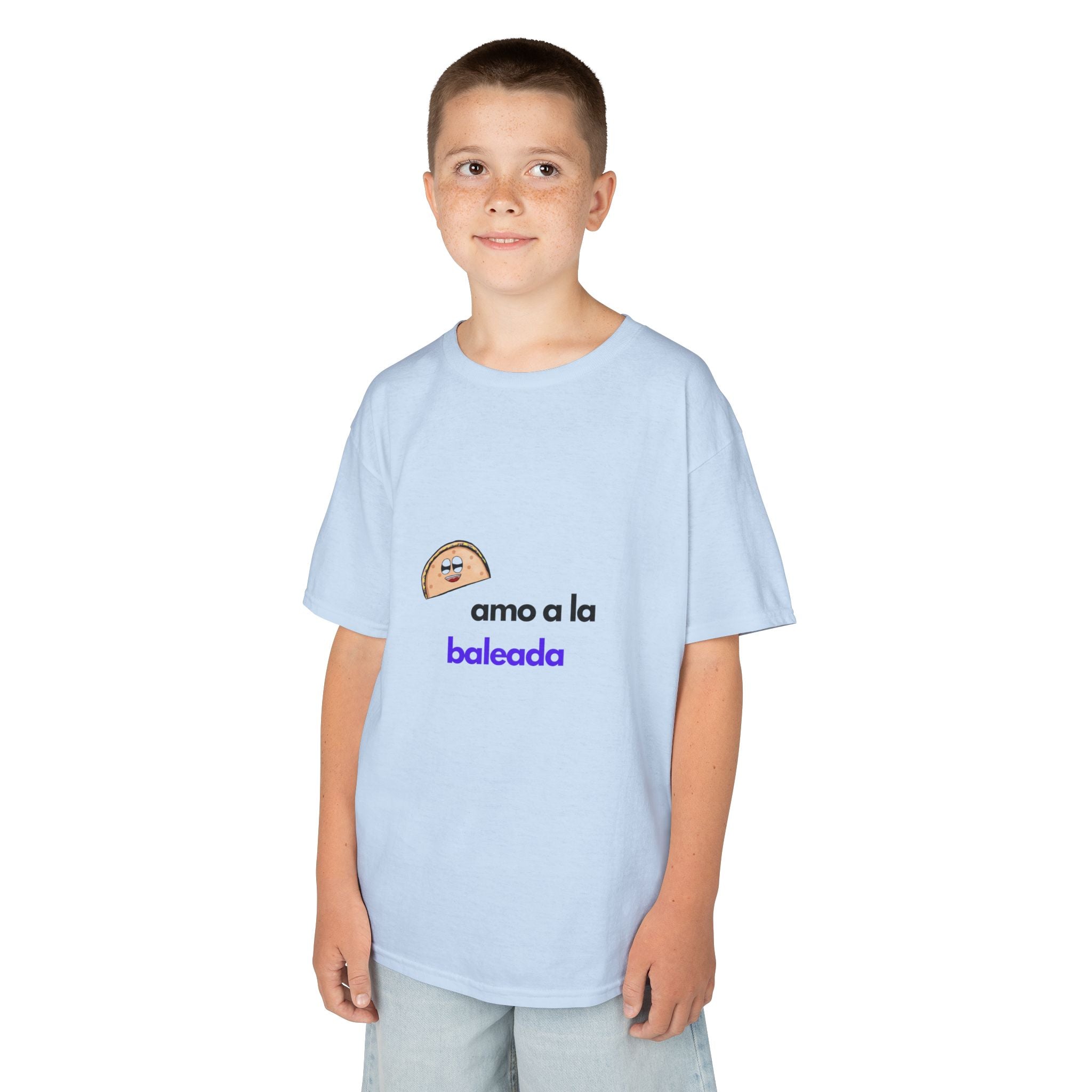 ALGODÓN GRUESO Camiseta de Niños Honduras Amo a la baleada