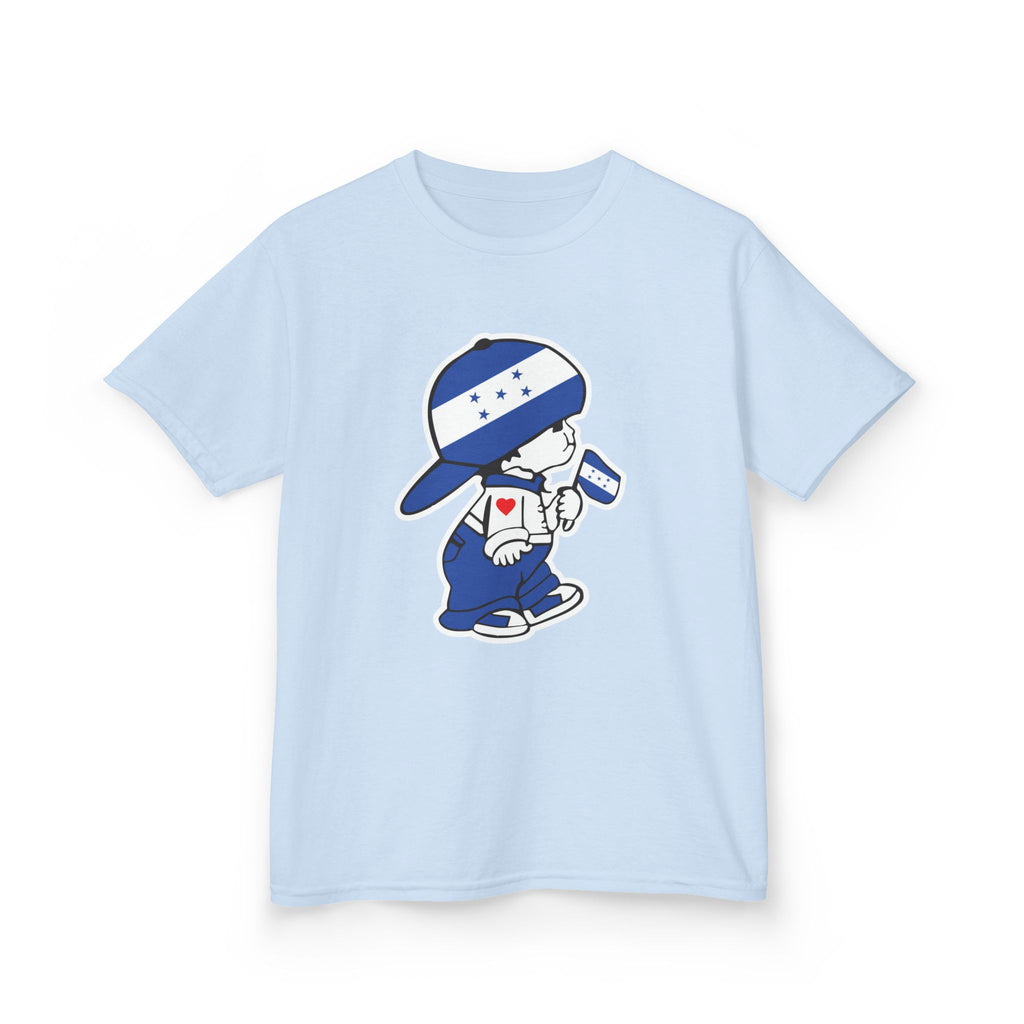 ALGODÓN GRUESO Camiseta de Niños Honduras El Niño Catracho Original