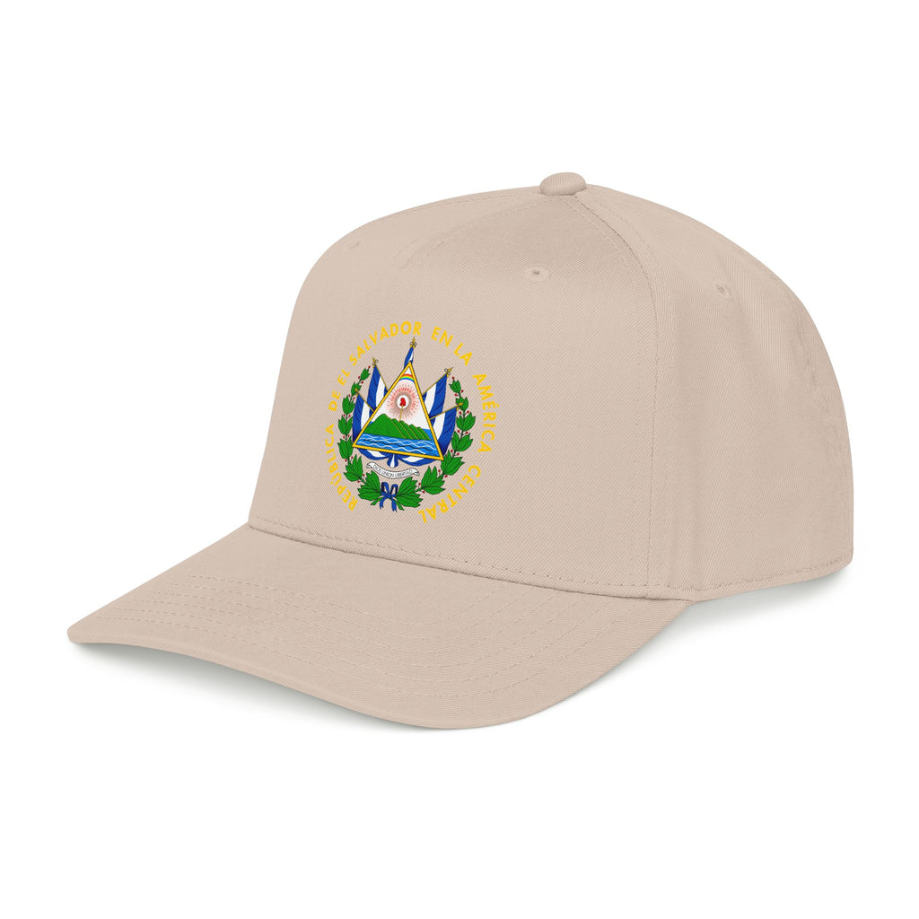 Gorra de béisbol de perfil medio El Salvador Escudo Nacional de El Salvador