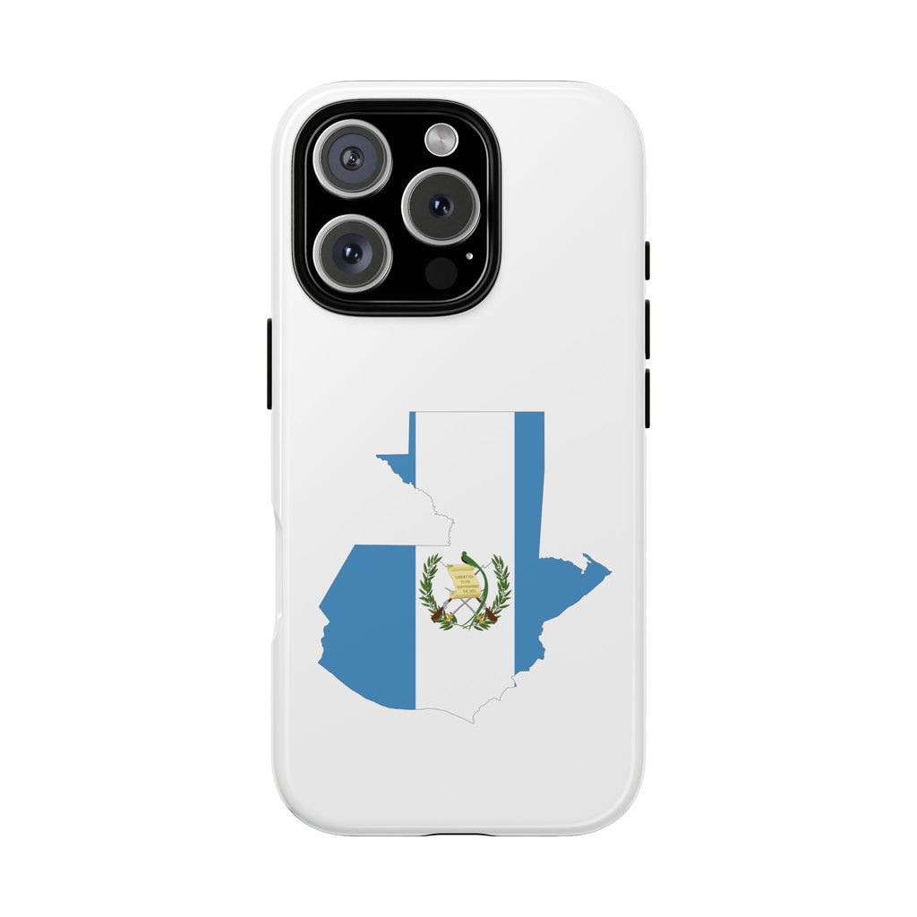 Funda para el móvil iPhone 16 silueta Guatemala