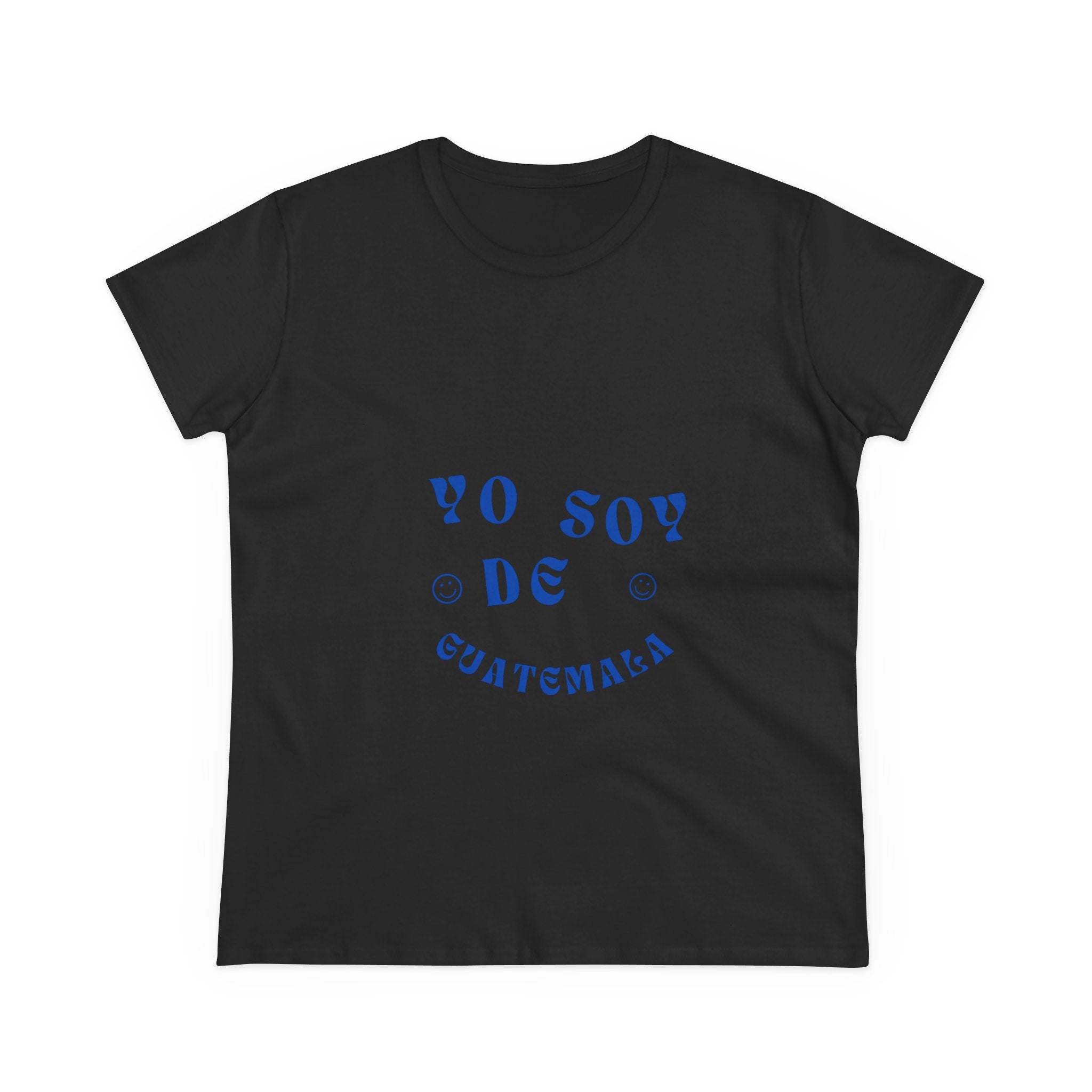 ALGODÓN DE MEDIO GROSOR Camiseta de Mujeres GuatemalaYo Soy de Guatemala
