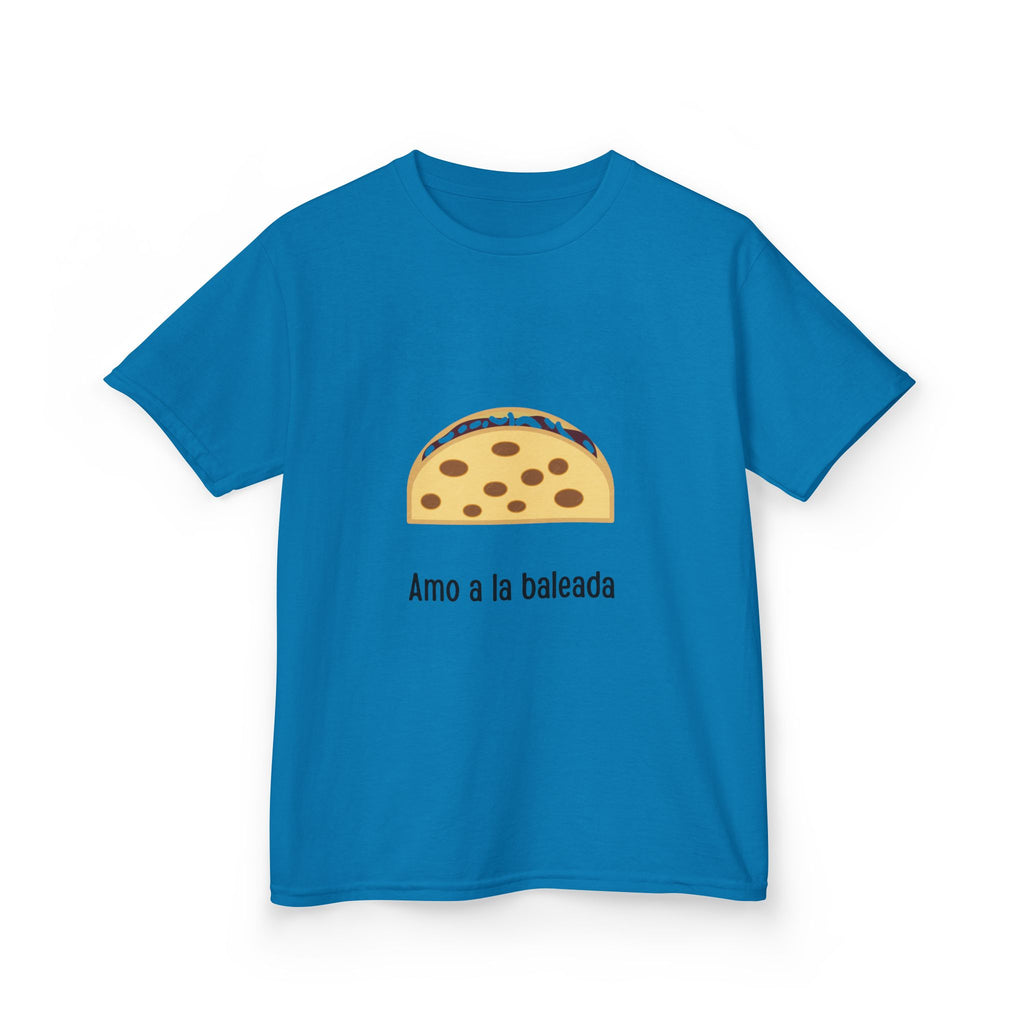 ALGODÓN GRUESO Camiseta de Niños Honduras Amo a la baleada