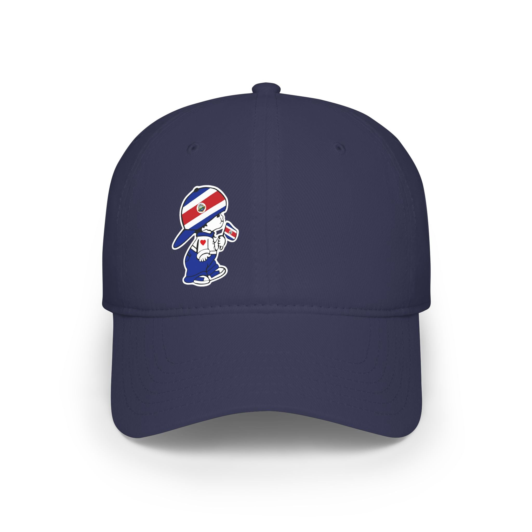 Gorra de béisbol de perfil bajo Costa Rica El Niño Tico Original