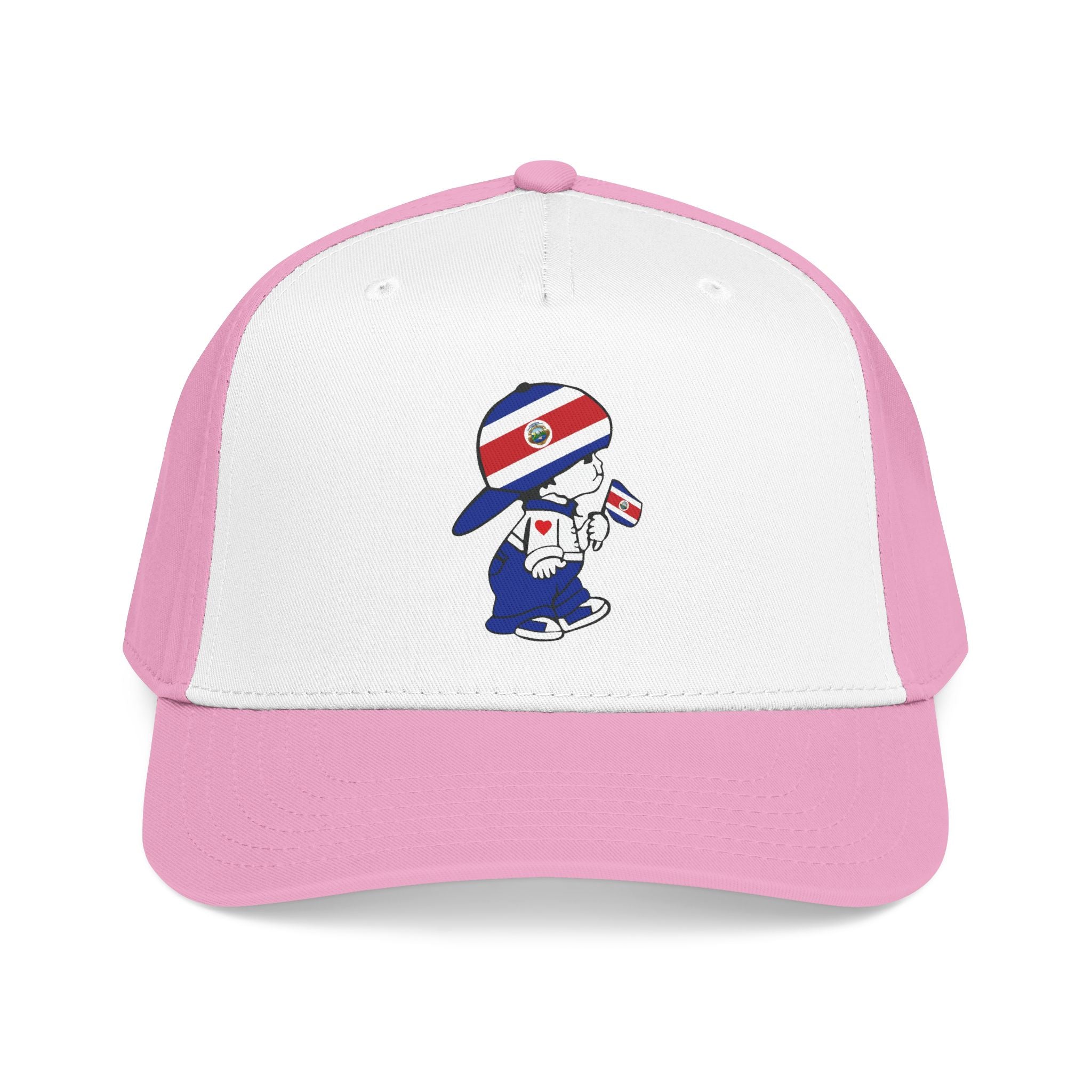 Gorra de béisbol de perfil medio Costa Rica El Niño Tico Original