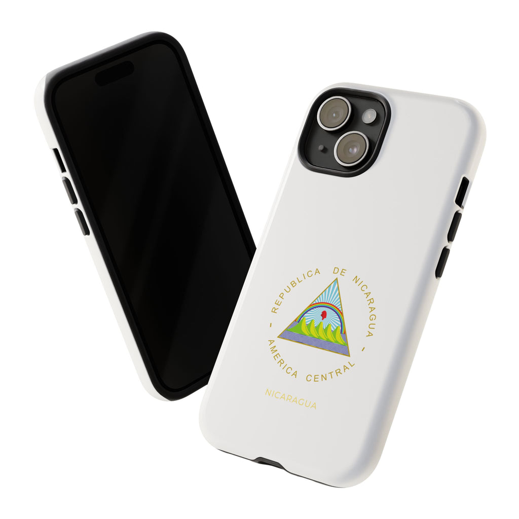 Funda para el móvil iPhone 15 Escudo Nacional de Nicaragua