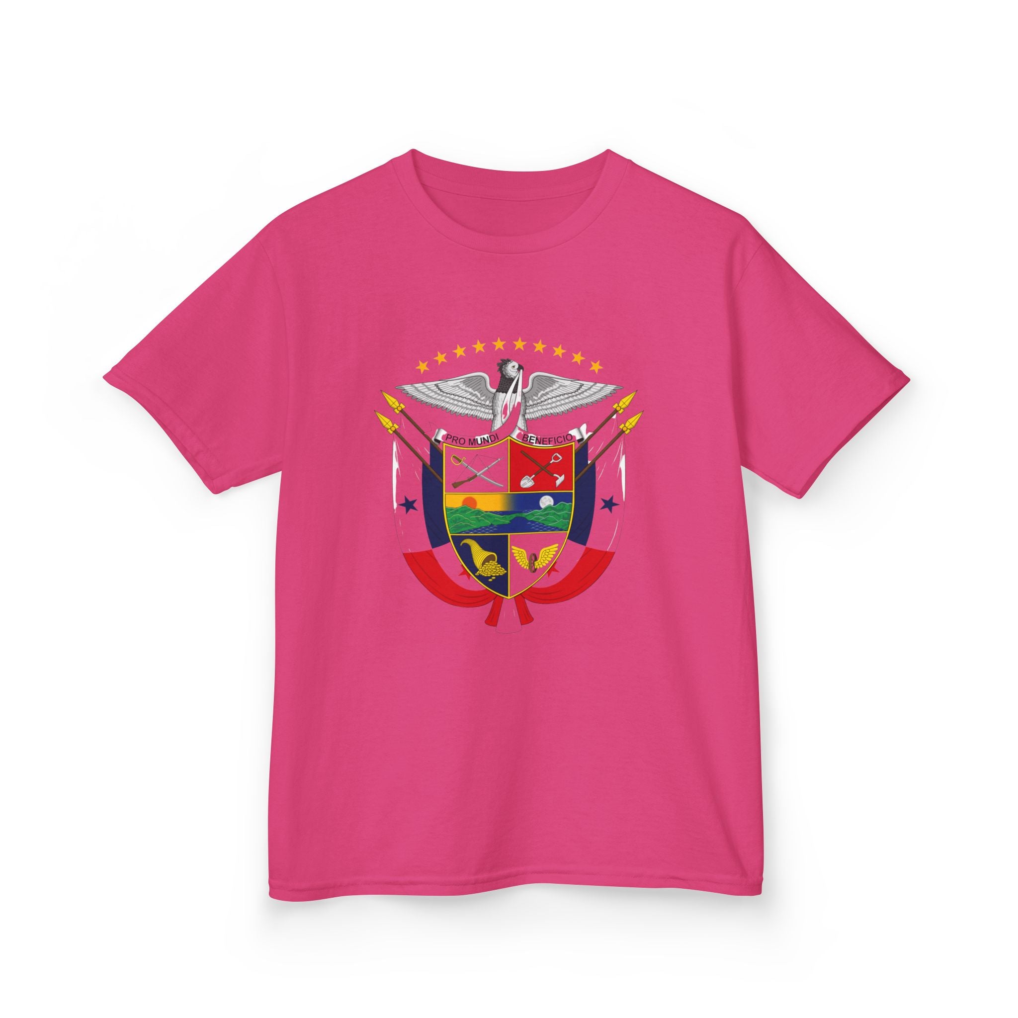 ALGODÓN GRUESO Camiseta de Niñas Panamá Escudo Nacional de Panamá