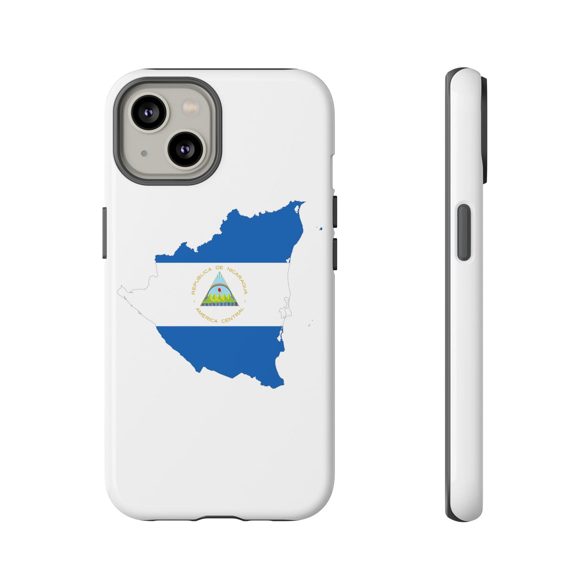 Funda para el móvil iPhone 14 silueta Nicaragua