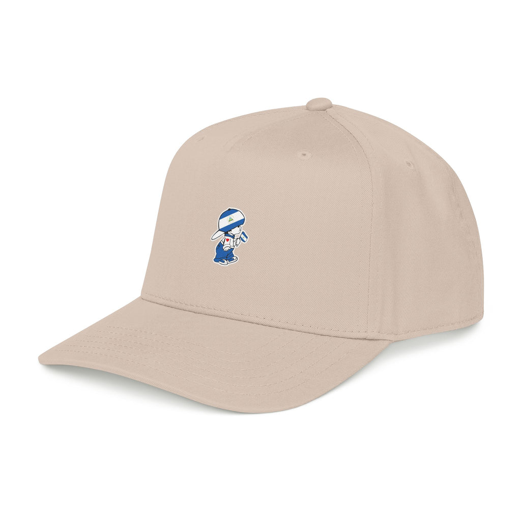 Gorra de béisbol de perfil medio Nicaragua El Niño Nico Original