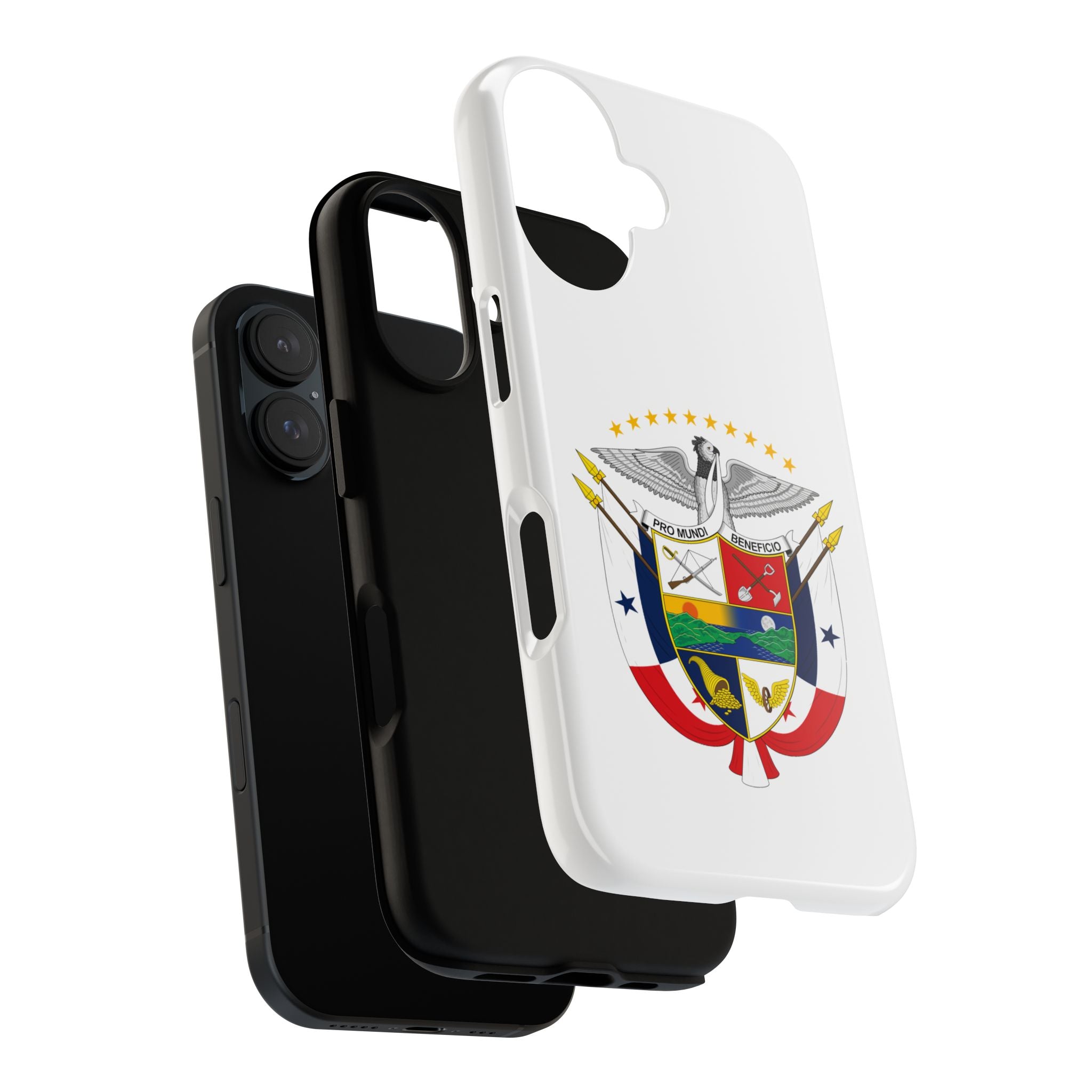 Funda Rigída Protectora para Teléfono iPhone 16 Panamá Escudo Nacional de Panamá