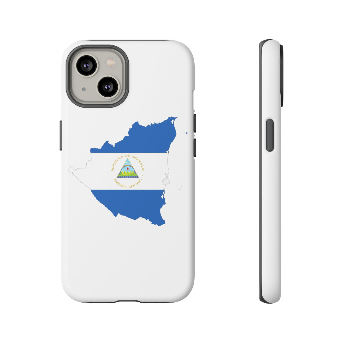 Funda para el móvil iPhone 14 silueta Nicaragua