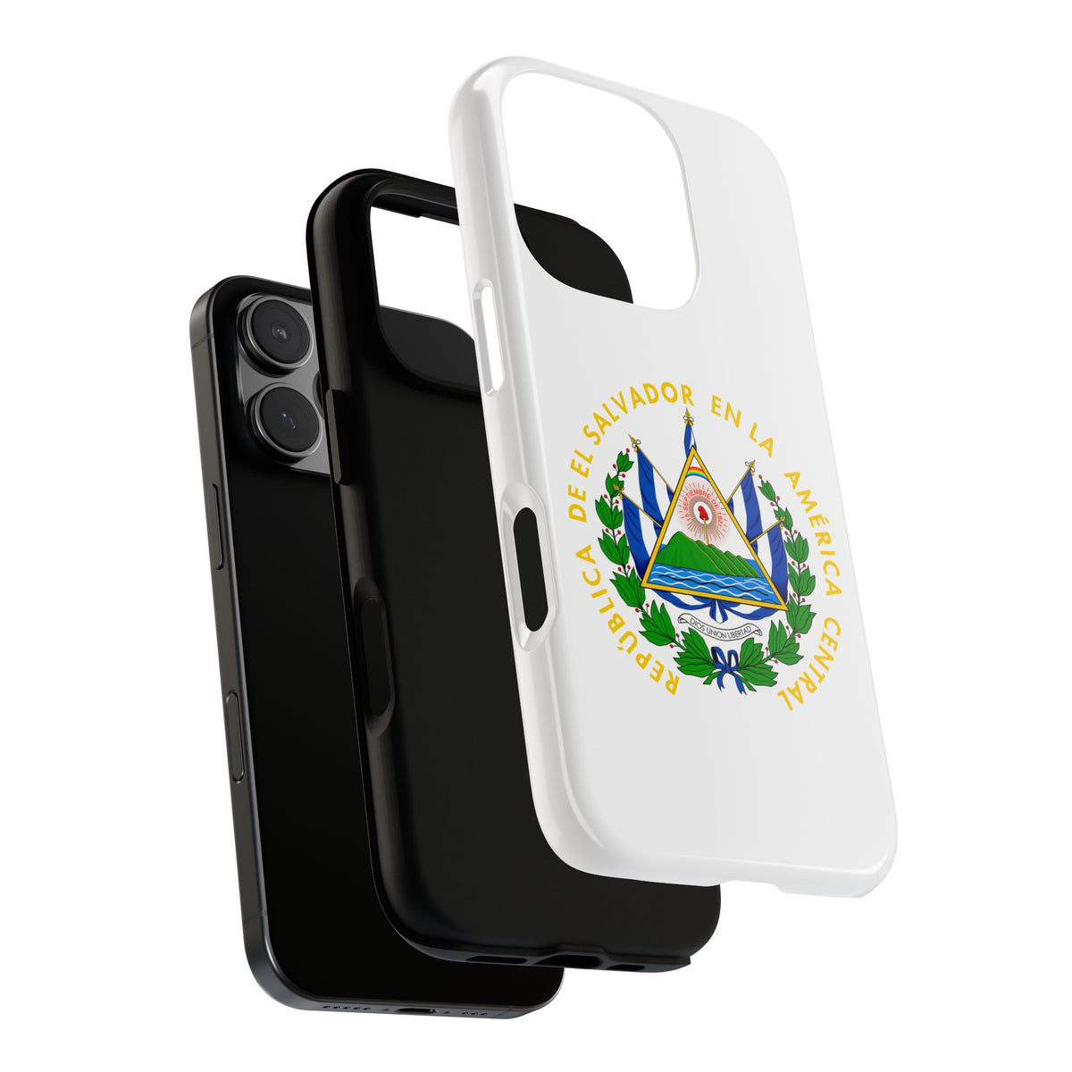Funda para el móvil iPhone 16 Escudo Nacional de El Salvador