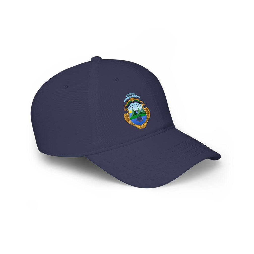 Gorra de béisbol de perfil bajo Costa Rica Escudo Nacional de Costa Rica