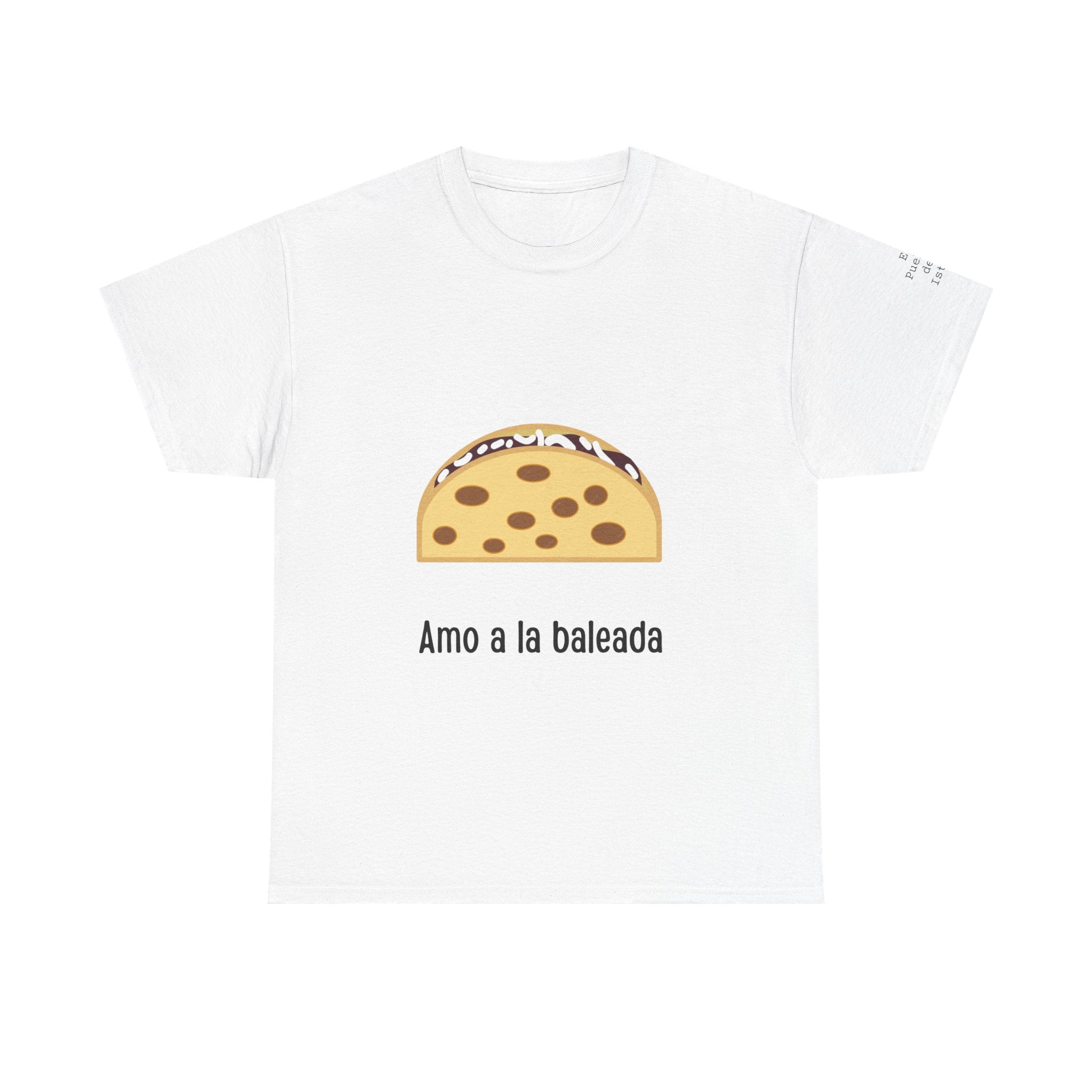 ALGODÓN GRUESO Camiseta de Hombres Honduras Amo a la baleada