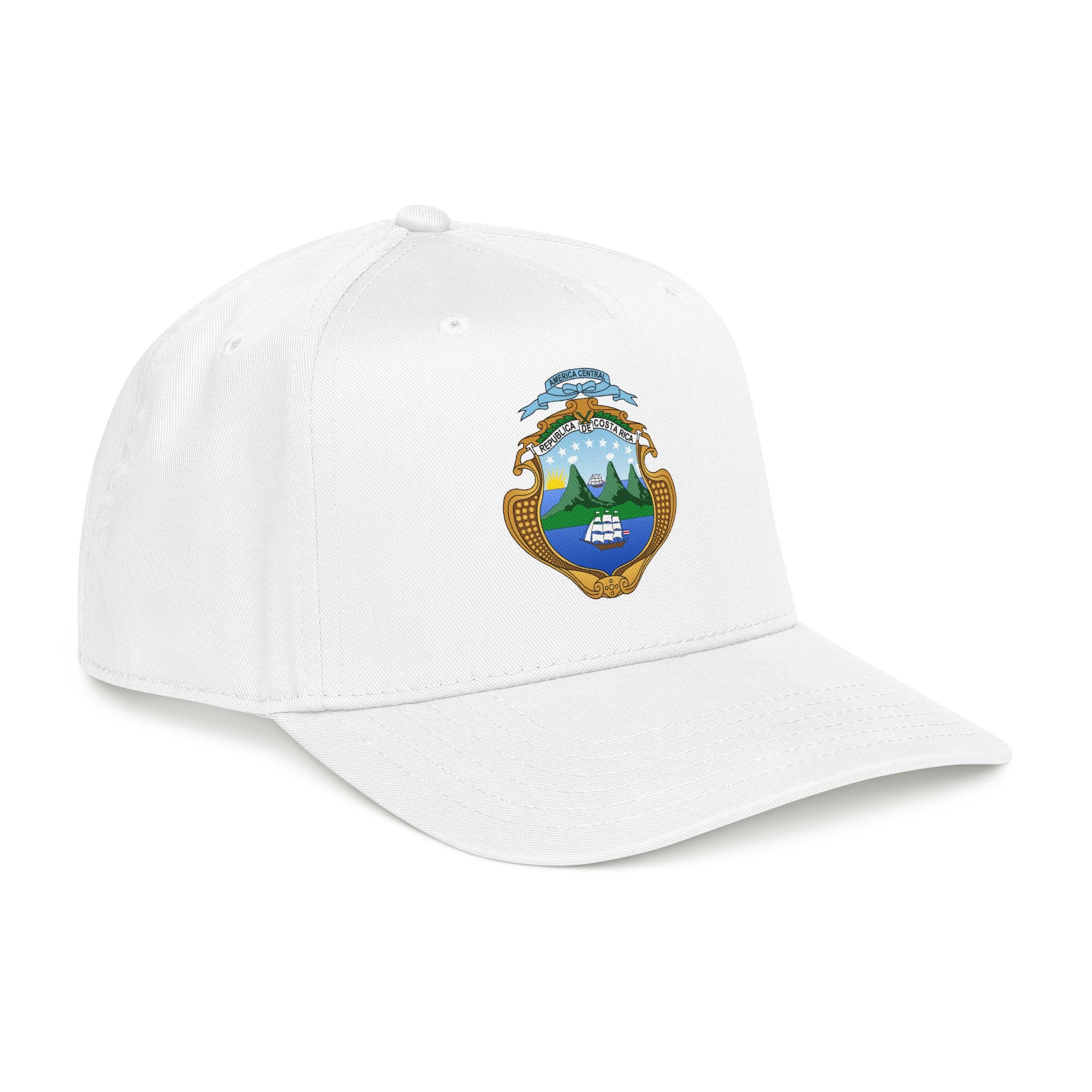 Gorra de béisbol de perfil medio Costa Rica Escudo Nacional de Costa Rica