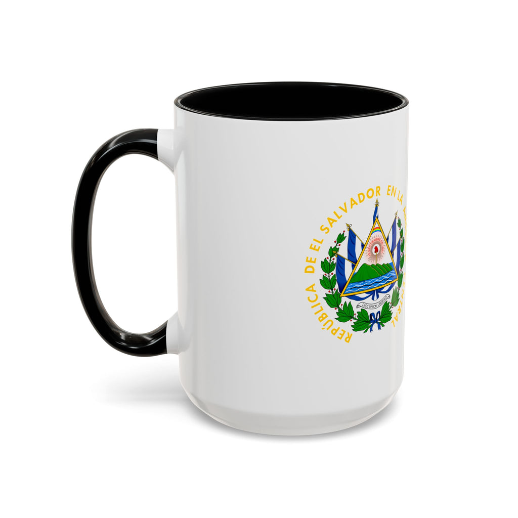 Taza El Salvador Escudo Nacional de El Salvador