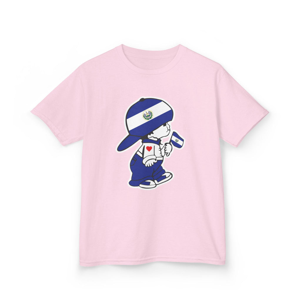 ALGODÓN GRUESO Camiseta de Niños El Salvador El Niño Guanaco Original