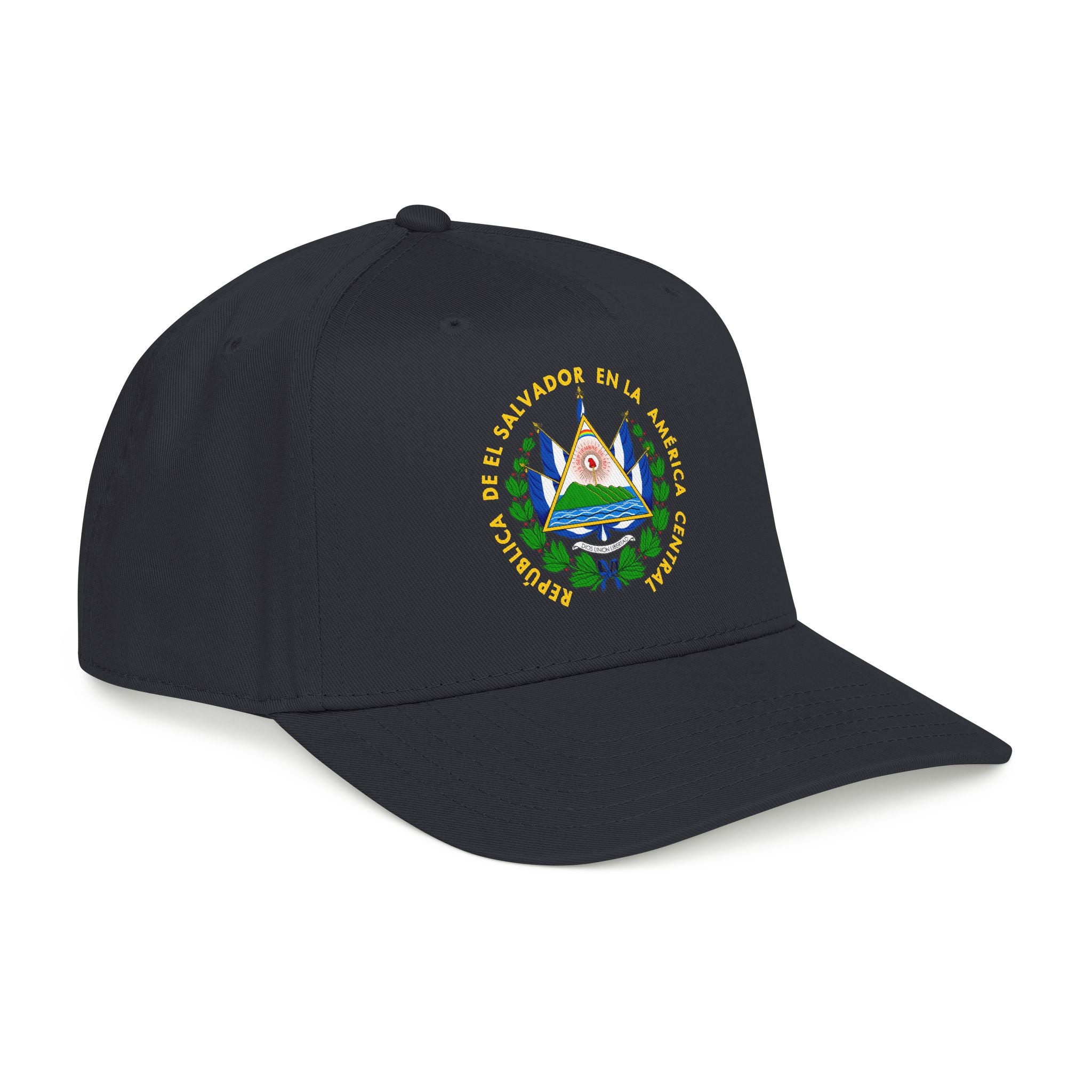 Gorra de béisbol de perfil medio El Salvador Escudo Nacional de El Salvador