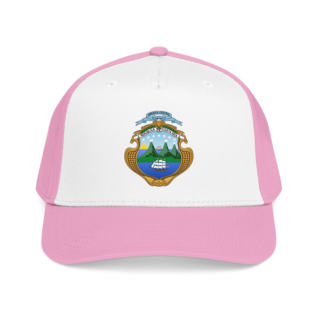 Gorra de béisbol de perfil medio Costa Rica Escudo Nacional de Costa Rica
