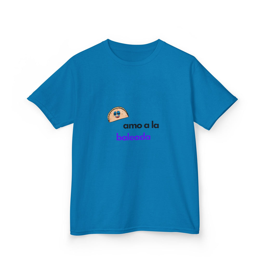 ALGODÓN GRUESO Camiseta de Niños Honduras Amo a la baleada