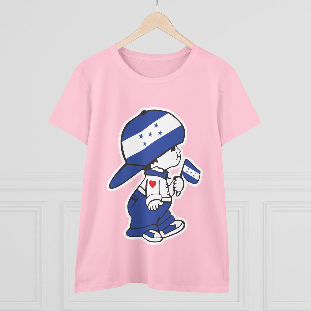 ALGODÓN DE MEDIO GROSOR Camiseta de Mujeres El Niño Chapín Original