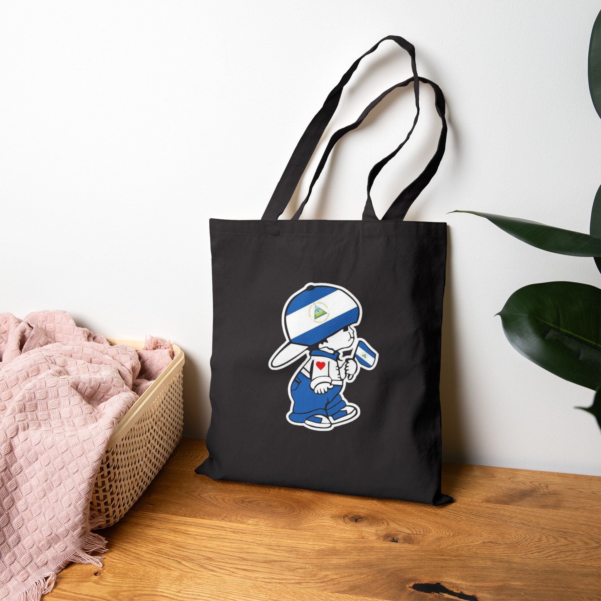 Bolsa de lona de algodón Nicaragua El Niño Nico Original