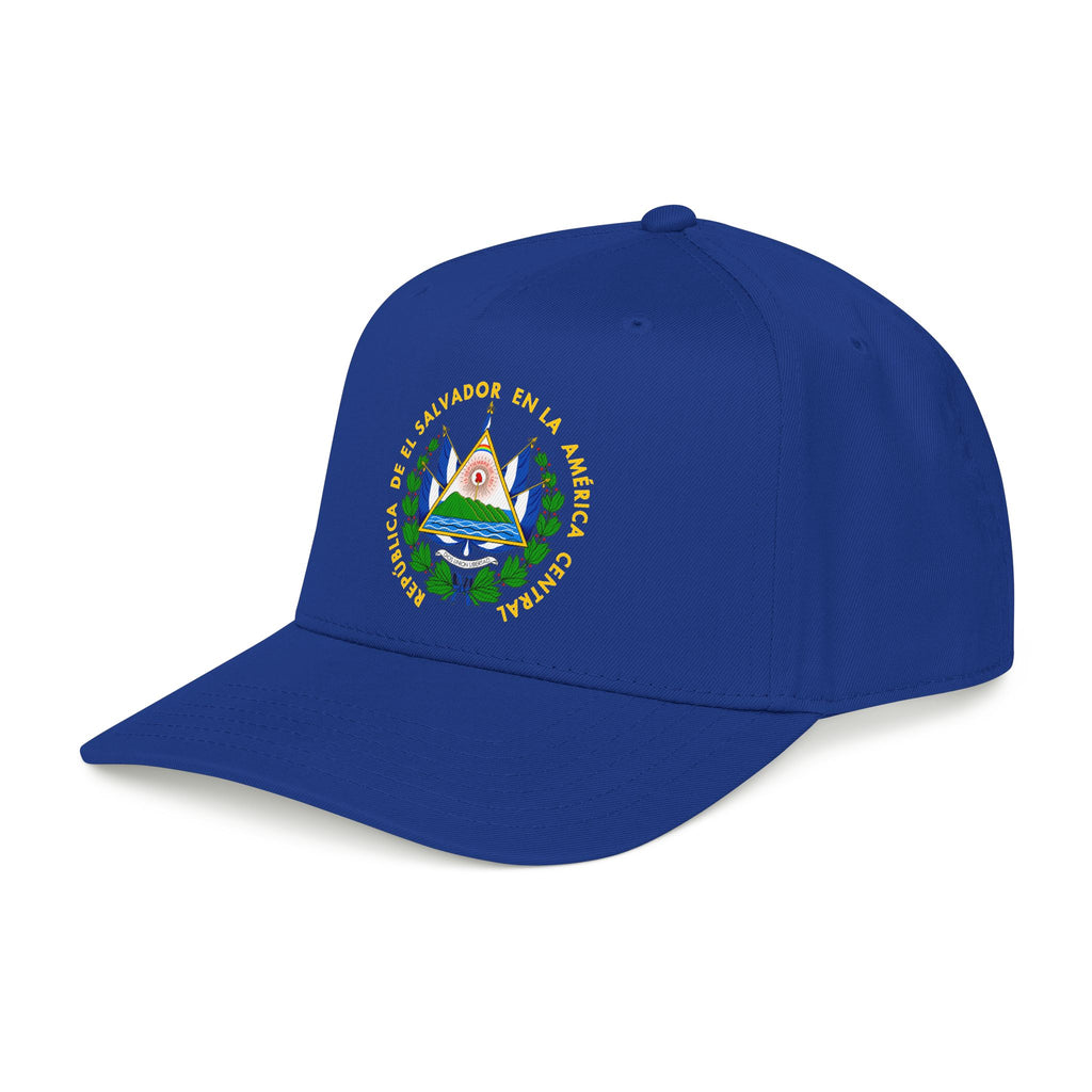 Gorra de béisbol de perfil medio El Salvador Escudo Nacional de El Salvador