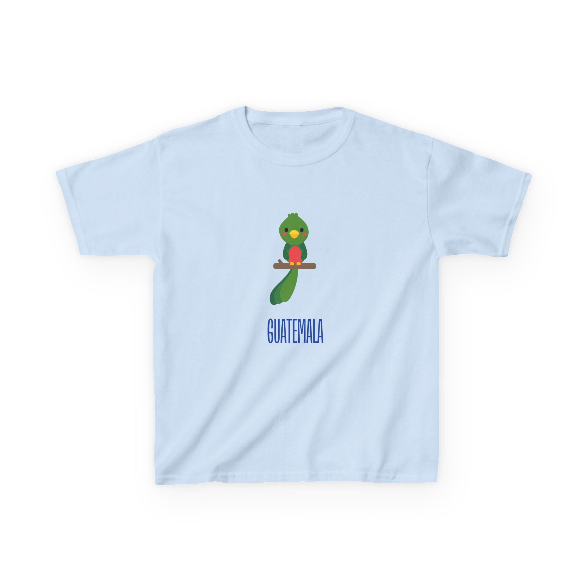 ALGODÓN DE MEDIO GROSOR Camiseta de Niños Quetzal Guatemala