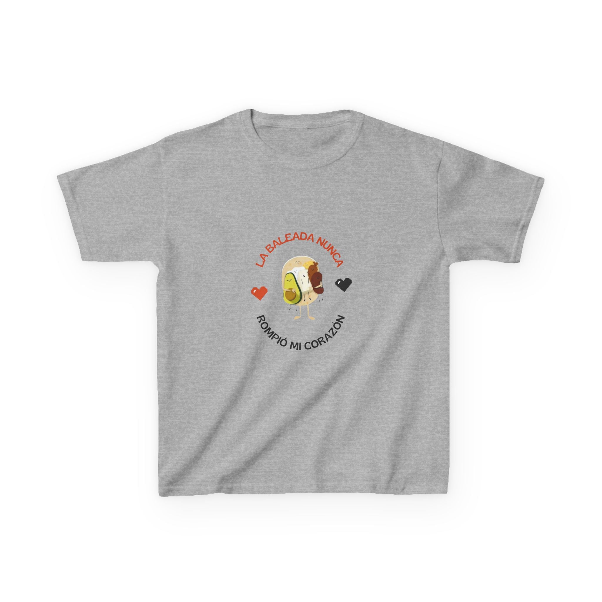 ALGODÓN GRUESO Camiseta de Niñas Honduras La Baleada Nunca Rompió Mi Corazón