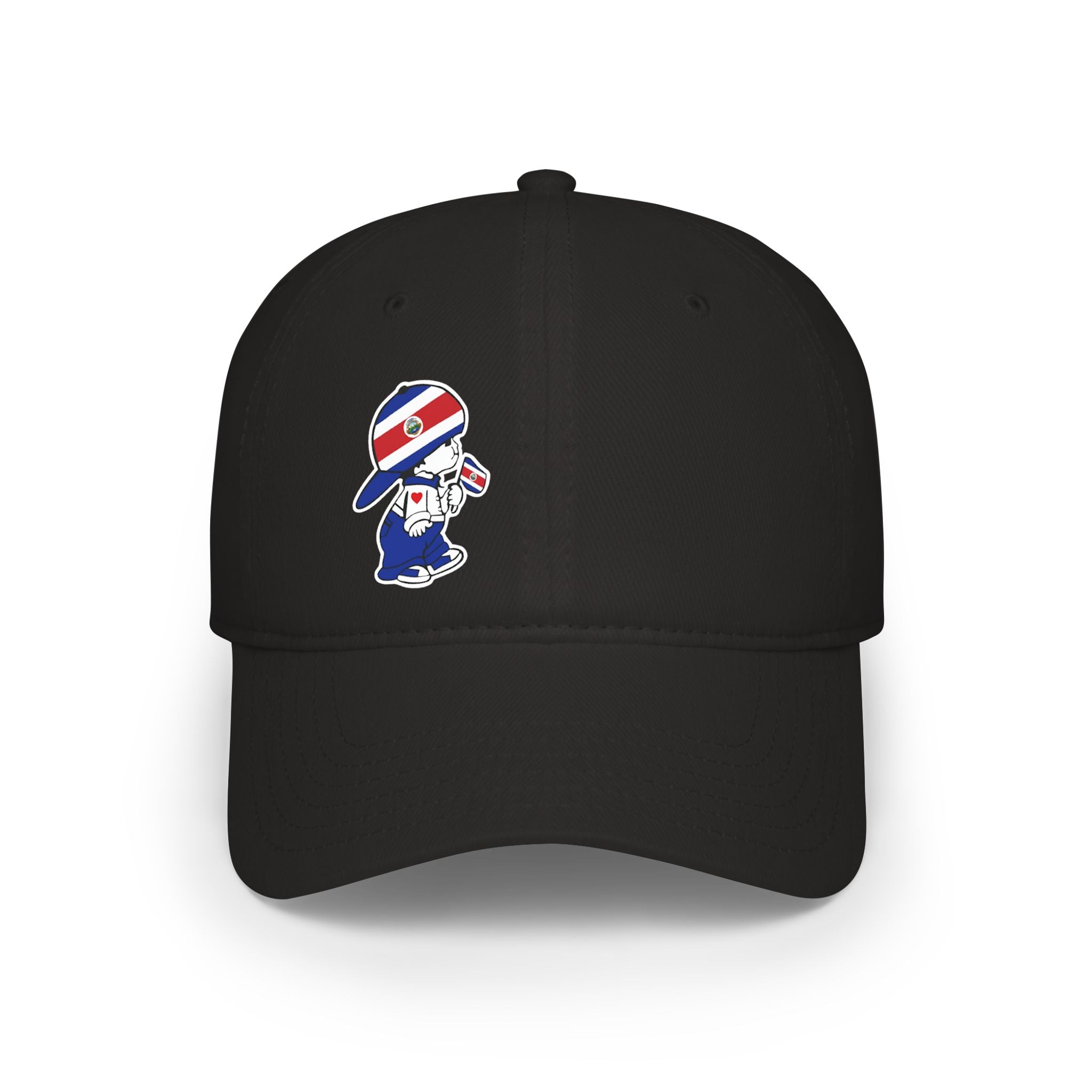Gorra de béisbol de perfil bajo Costa Rica El Niño Tico Original
