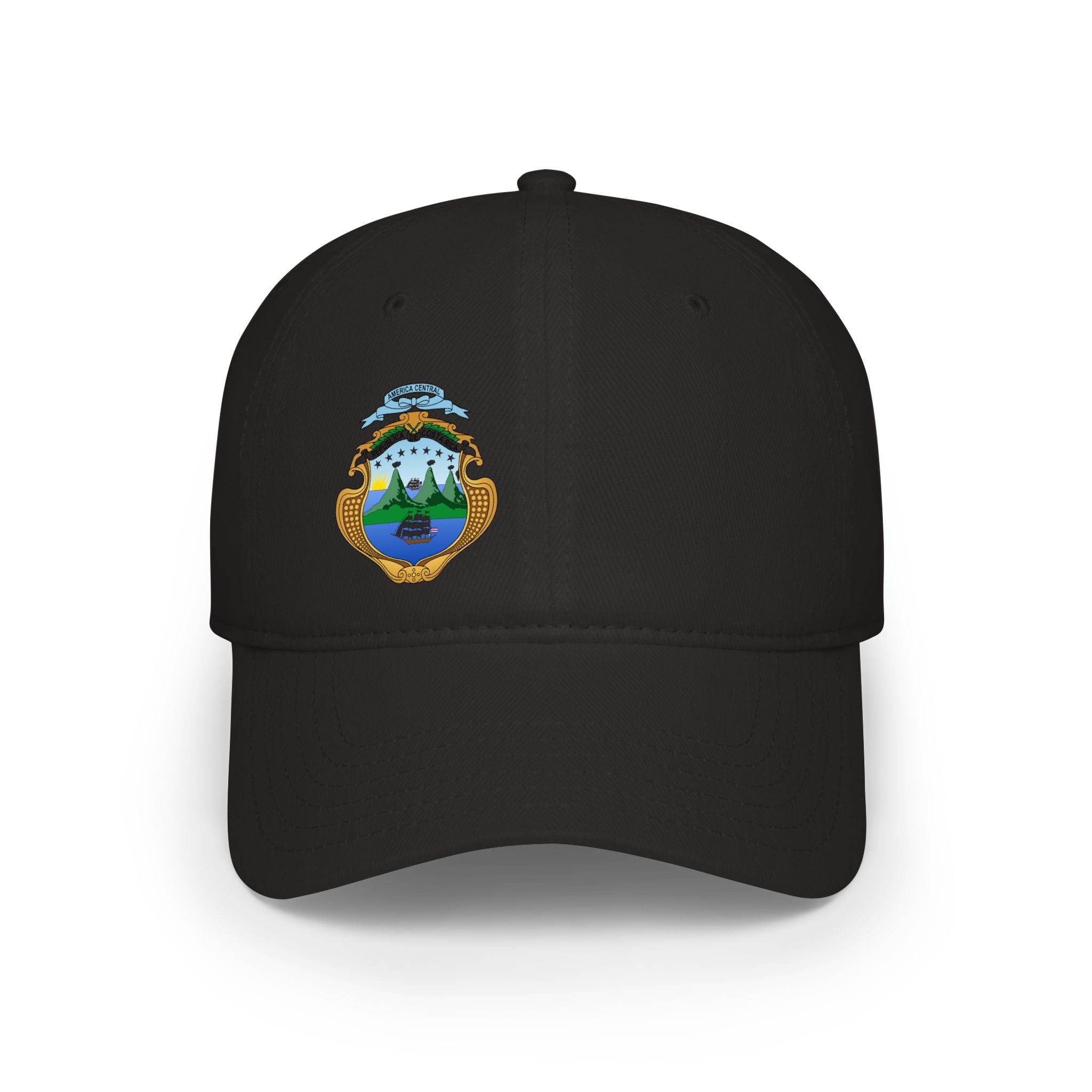Gorra de béisbol de perfil bajo Costa Rica Escudo Nacional de Costa Rica