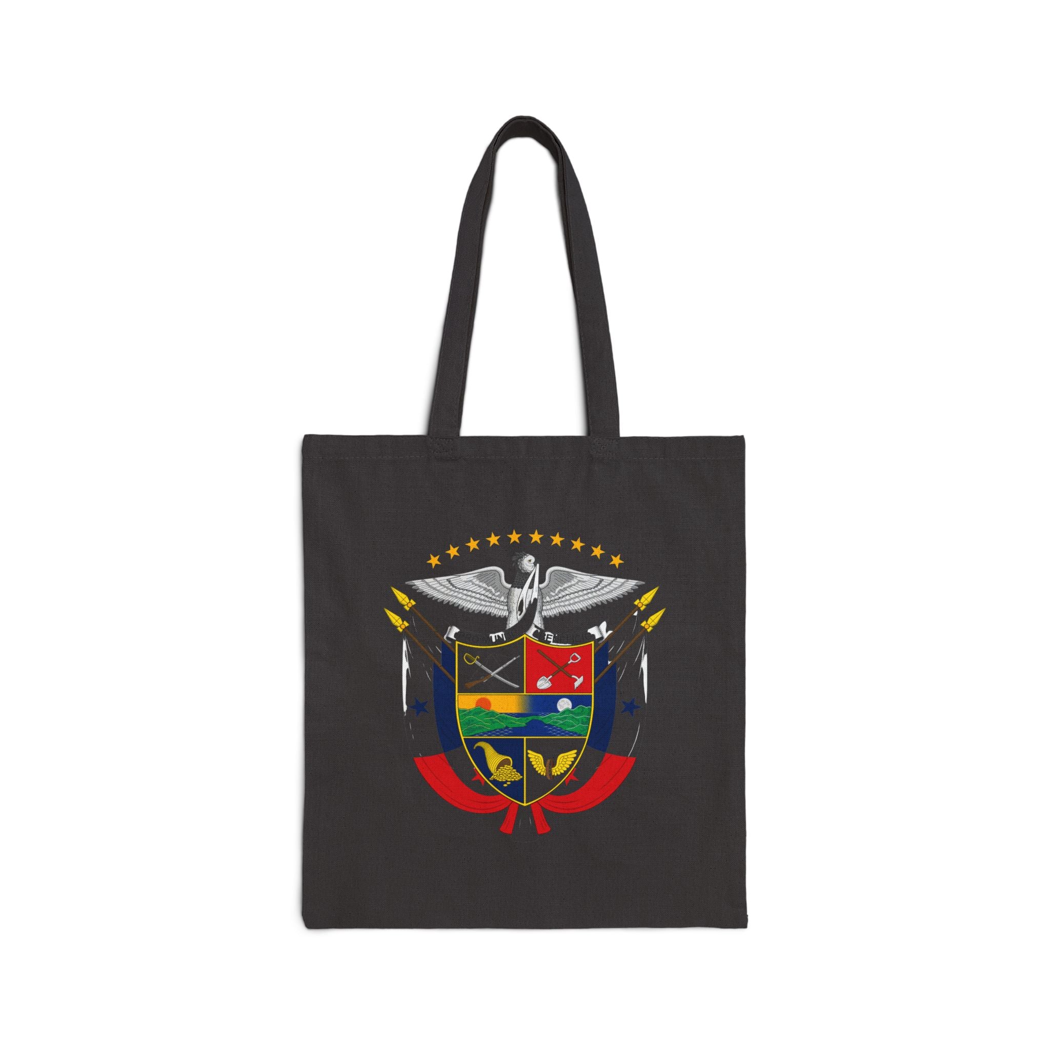 Bolsa de lona de algodón Panamá Escudo Nacional de Panamá