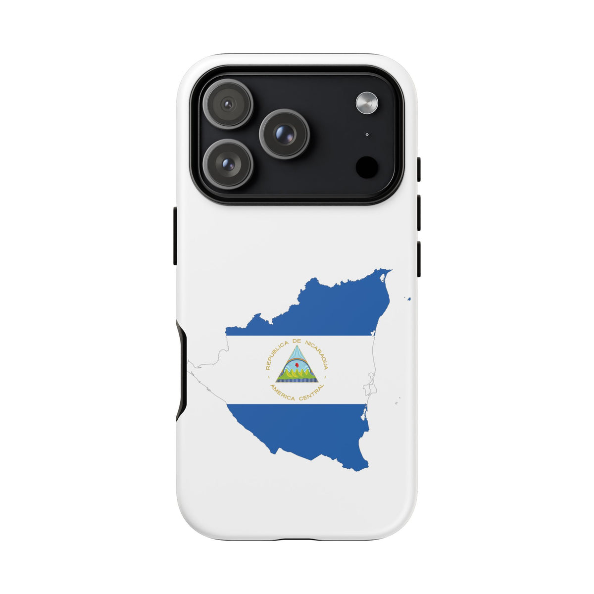 Funda para el móvil iPhone 17 silueta Nicaragua