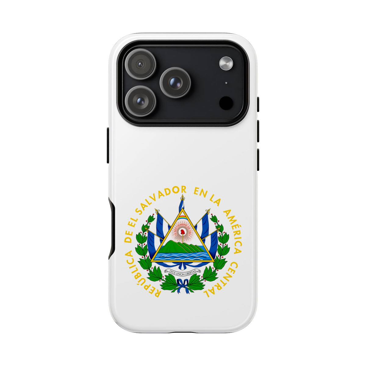 Funda para el móvil iPhone 17 Escudo Nacional de El Salvador