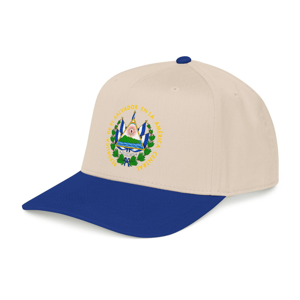 Gorra de béisbol de perfil medio El Salvador Escudo Nacional de El Salvador