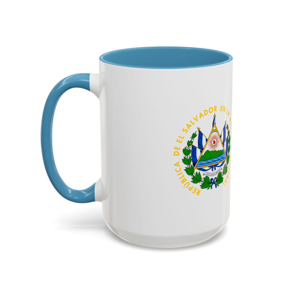 Taza El Salvador Escudo Nacional de El Salvador